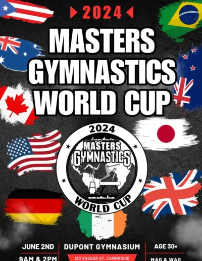 Official programme for the 2024 Masters Gymnastics World Cup