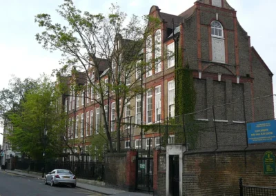 Park Walk School on King’s Road, home of KCGA gymnastics classes in Chelsea