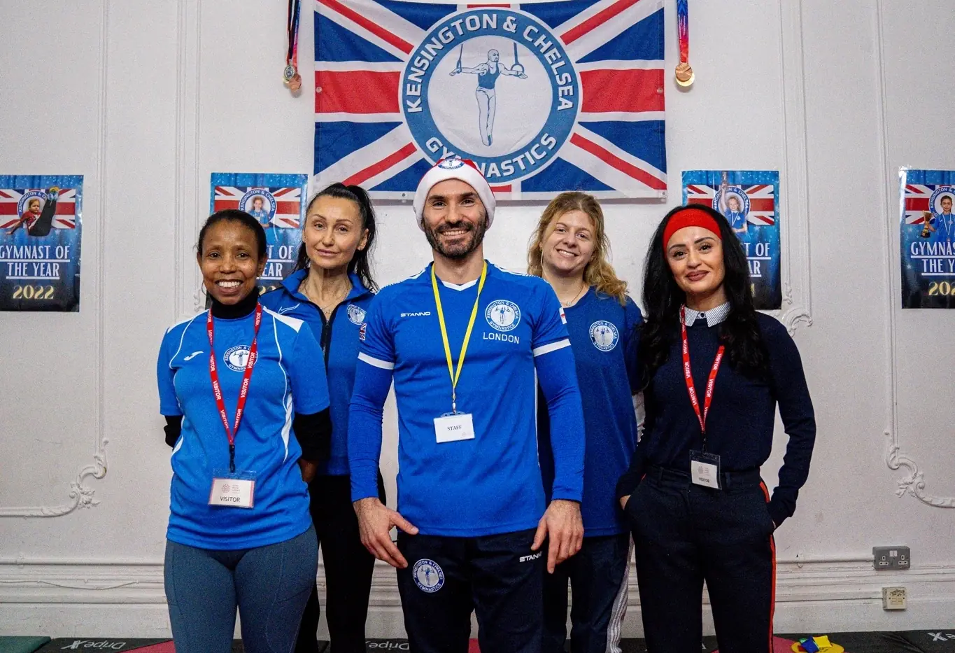 KCGA coaching team photo at More House School in Knightsbridge, London SW1X