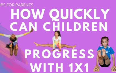 How Quickly Can Children Progress with 1-to-1 Gymnastics Coaching