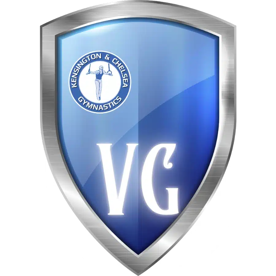 Vicarage Gate House logo representing boutique gymnastics classes for children aged 4–6 in Kensington W8 at Kensington & Chelsea Gymnastics Academy